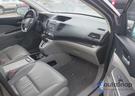 2013 Honda Cr-V Ex-L z USA, uszkodzony, nr VIN 2HKRM4H75DH613356